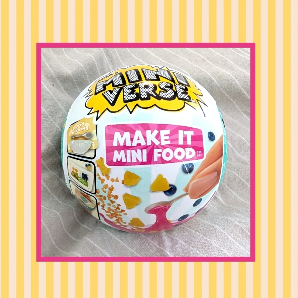 Sealed Mini Verse Make It Mini Food Cafe Series 3